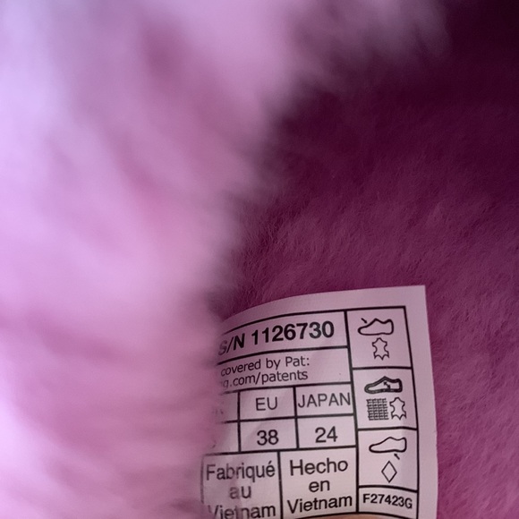 NWB authentic UGG cozy genuine slippers in echinacea pink - Picture 5 of 10